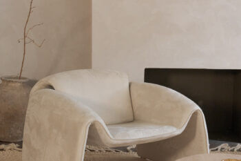 Fauteuil MUSE - crème